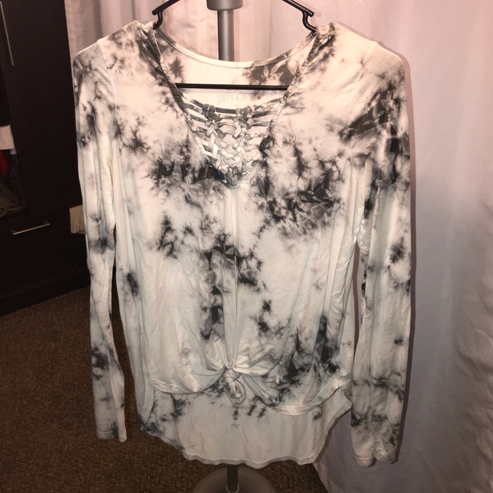 American eagle tie dye
